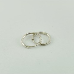 AROS DE PLATA CUBANOS FINO.