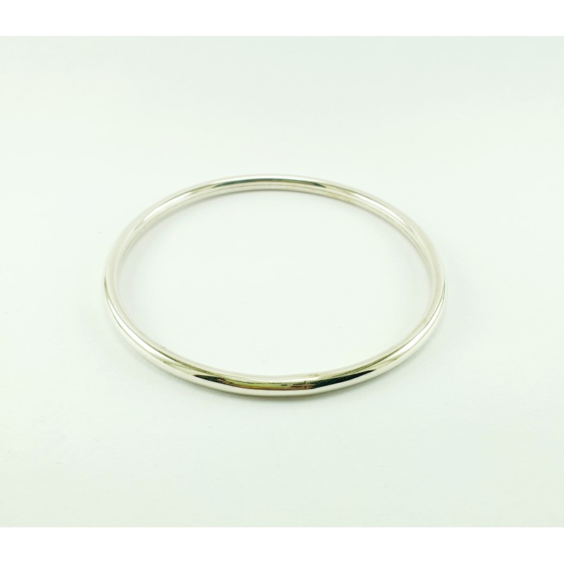 ESCLAVAS DE PLATA: TUBO REDONDO. 4mm