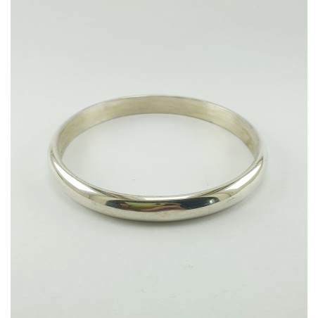 ESCLAVAS DE PLATA MEDIA CAÑA. 9mm