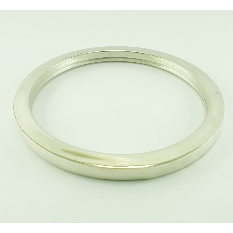 ESCLAVAS DE PLATA CUADRADA. 6mm