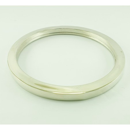 ESCLAVAS DE PLATA CUADRADA. 6mm