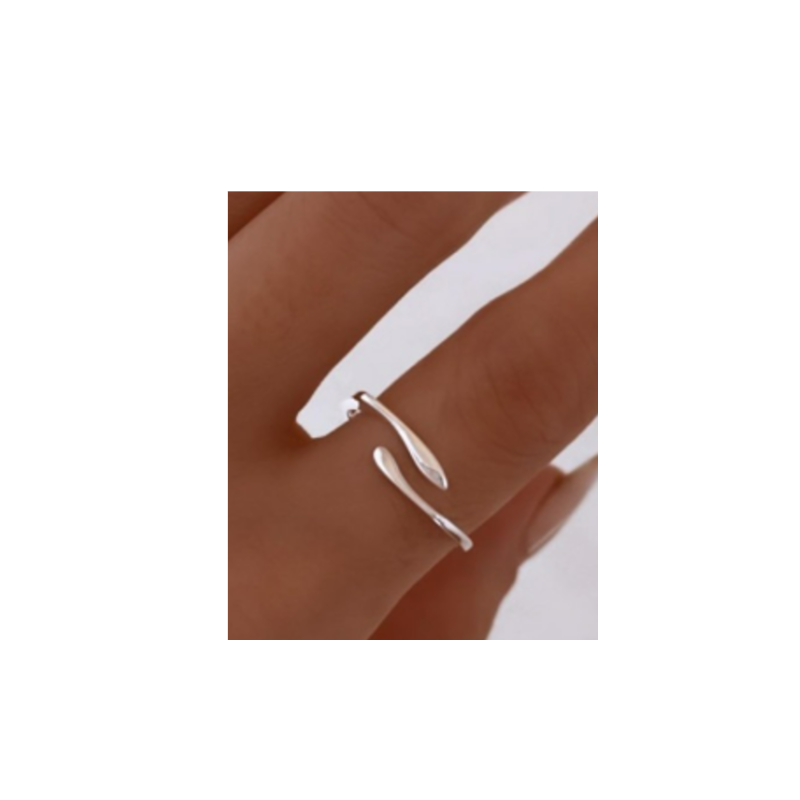 ANILLO DE PLATA ABRAZO