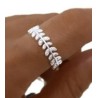 ANILLO DE PLATA HOJAS.