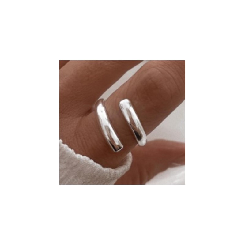 ANILLO DE PLATA ESPIRAL.