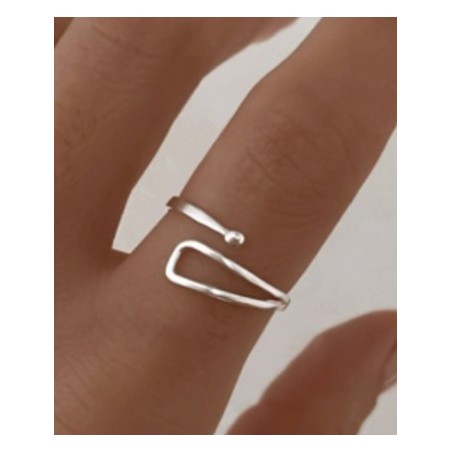 ANILLO DE PLATA FINO.