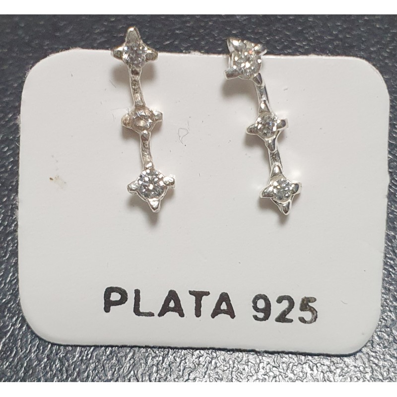 AROS DE PLATA TREPADOR